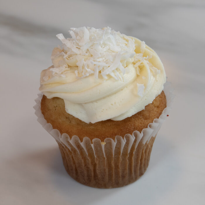 Coconut Cream Cupcake